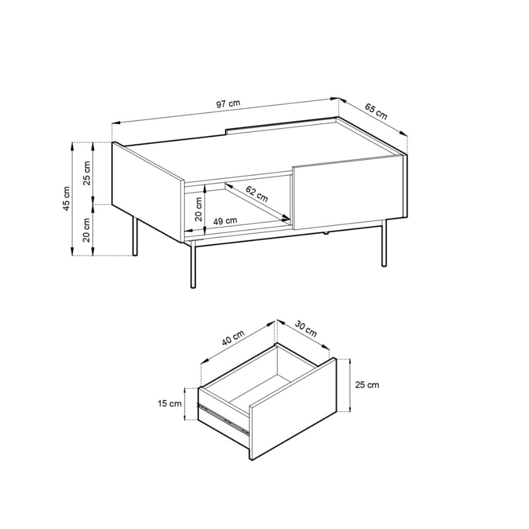 NAHLA - Table basse