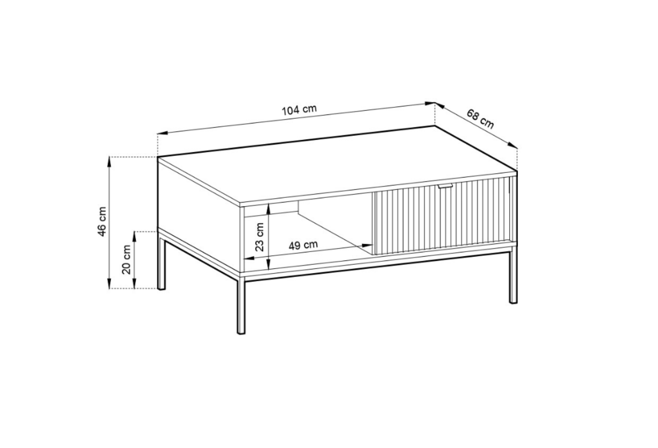 CHARLES - Table basse