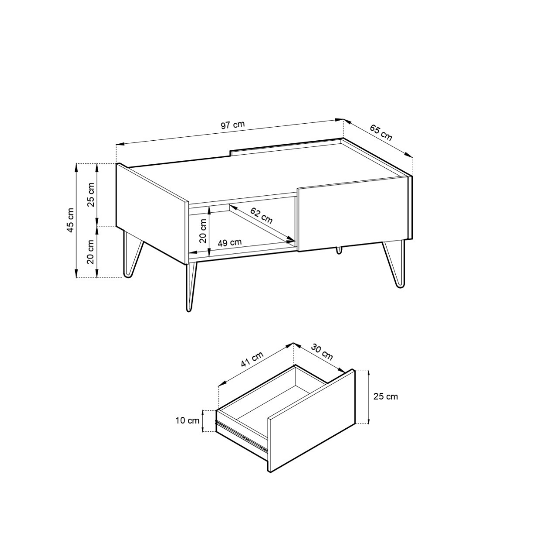 PAO - Table basse