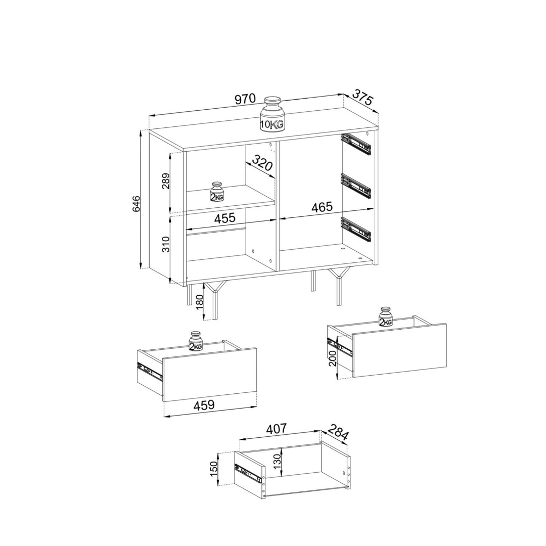 MADÈRE - Buffet