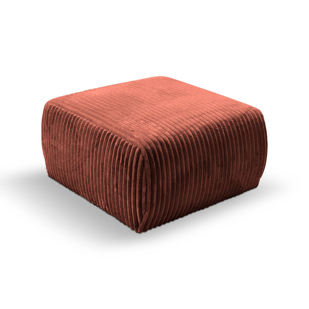 ELIO POUF | Velours Côtelé