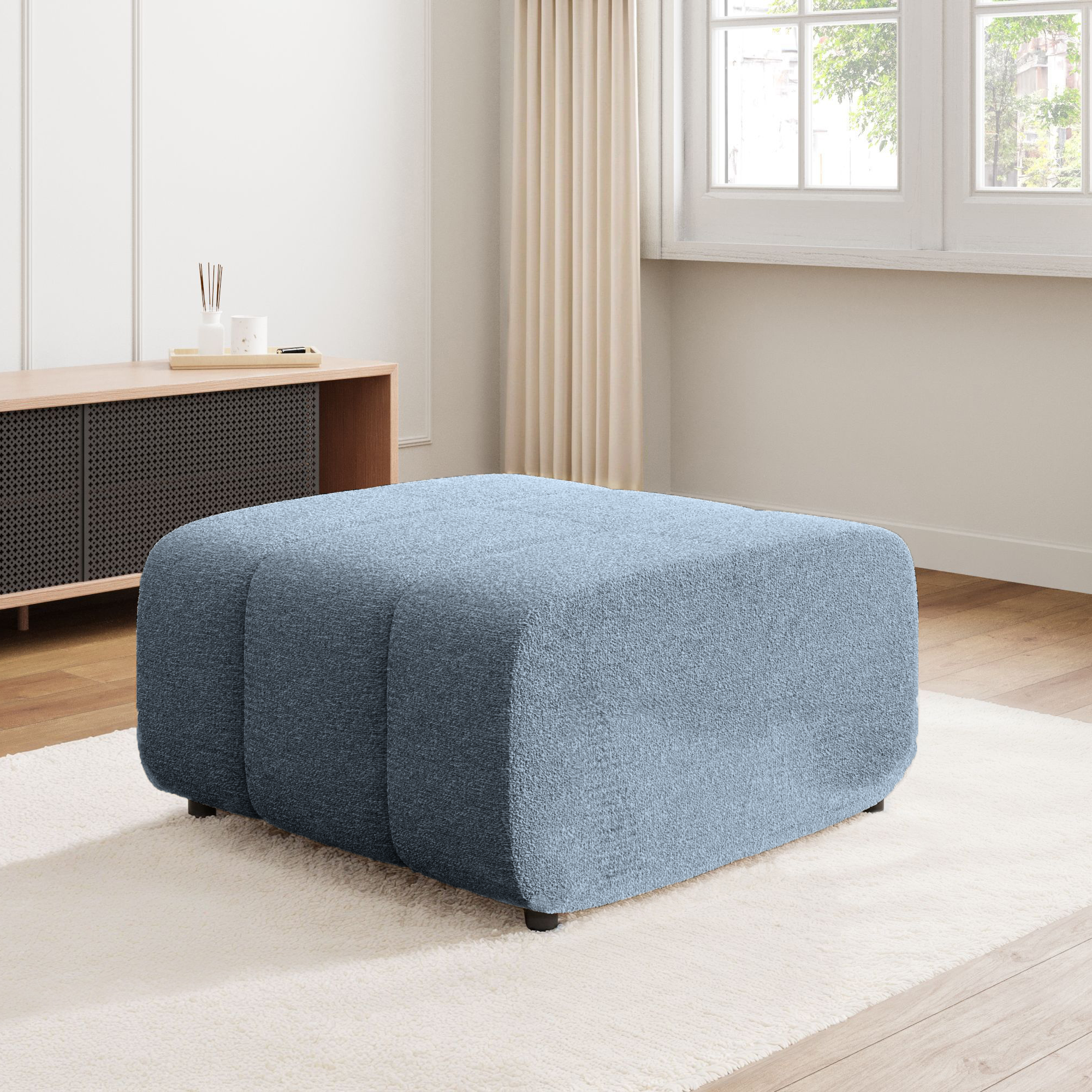 CELESTE POUF | Tissu